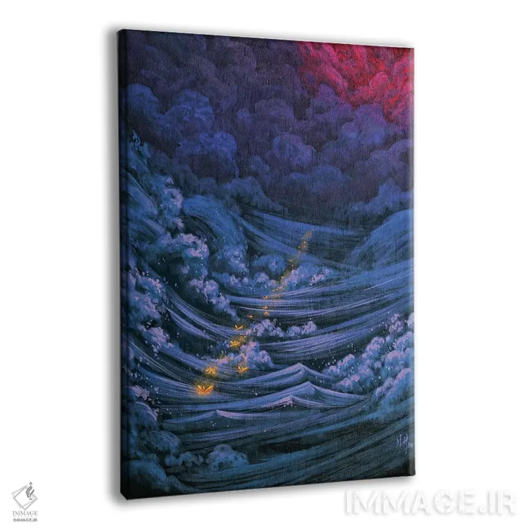 تابلو دکوراتیو گذرگاه اثر مارتین هسو - نمای پرسپکتیو محصول