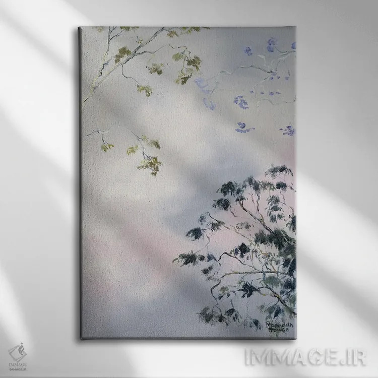 تابلو دکوراتیو درخشش جاکاراندا در بریزبن اثر مردیت هاوس - نمای روبهرو روی دیوار