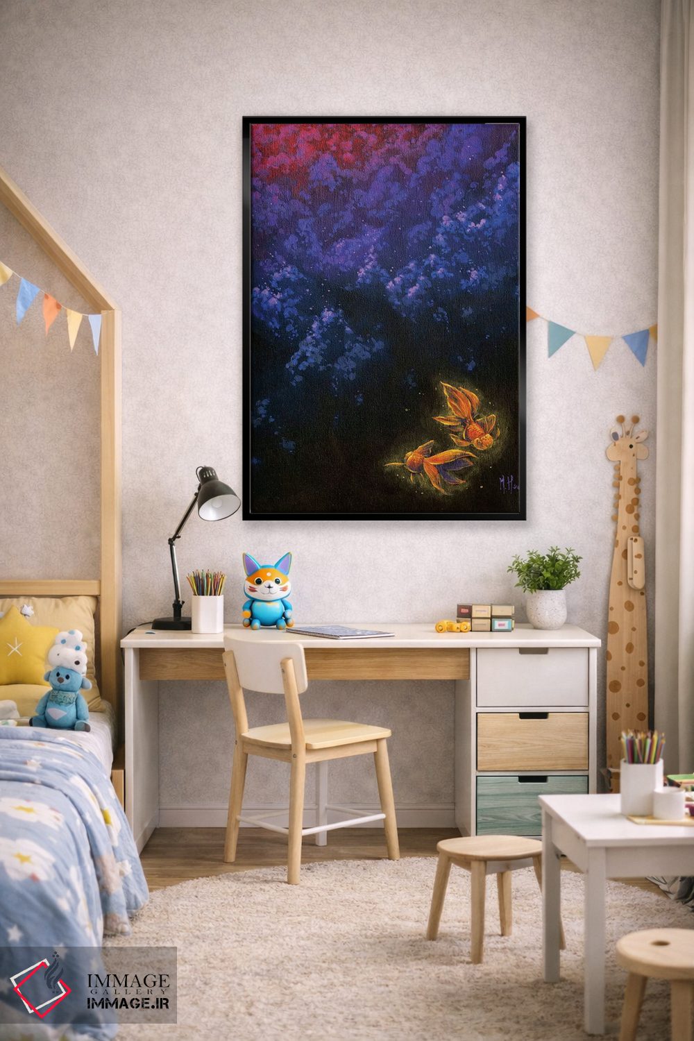 تابلو دکوراتیو پناهگاه اثر مارتین هسو - D2B