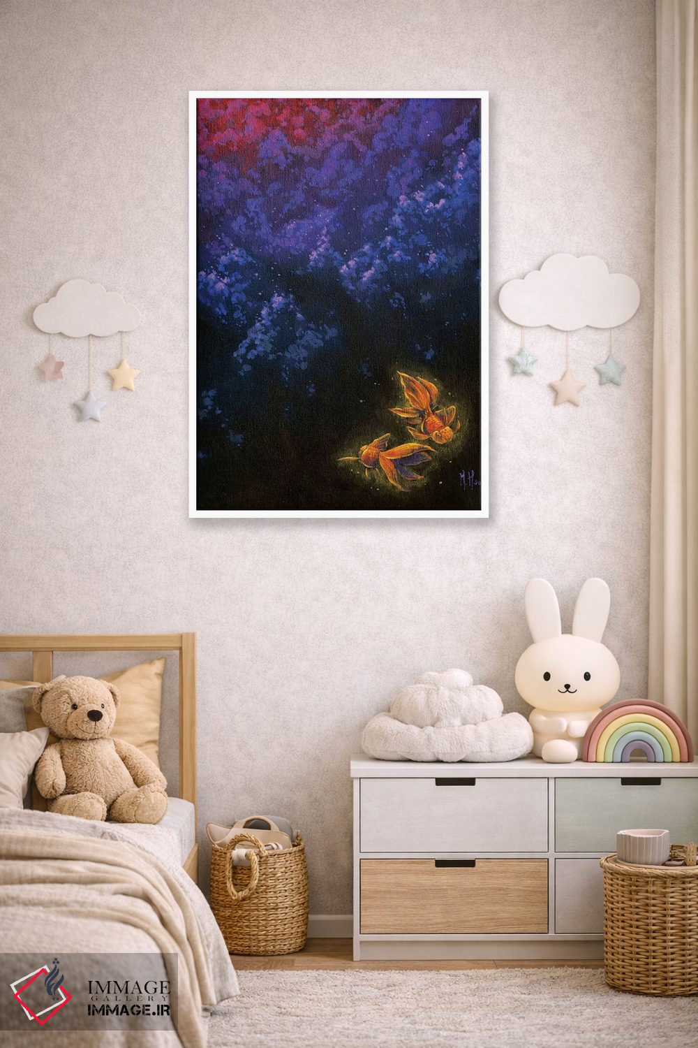 تابلو دکوراتیو پناهگاه اثر مارتین هسو - D3W