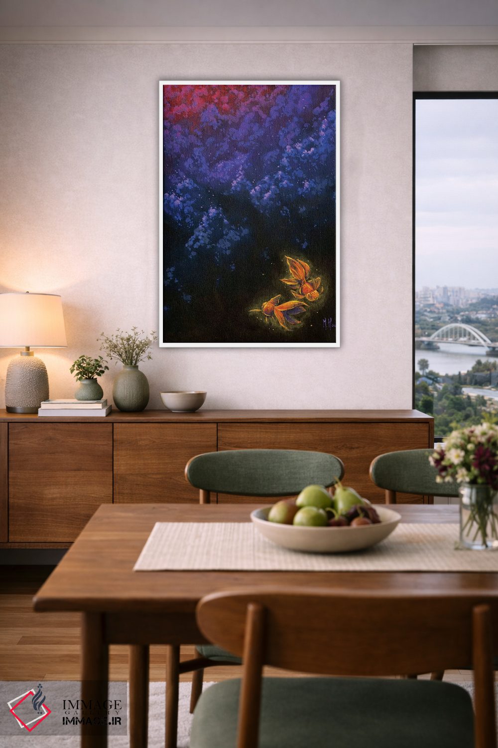 تابلو دکوراتیو پناهگاه اثر مارتین هسو - D6W