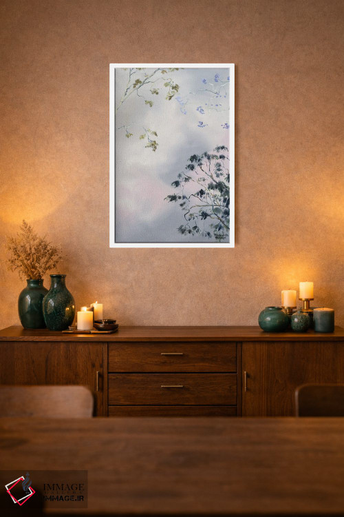 تابلو دکوراتیو درخشش جاکاراندا در بریزبن اثر مردیت هاوس - D1W