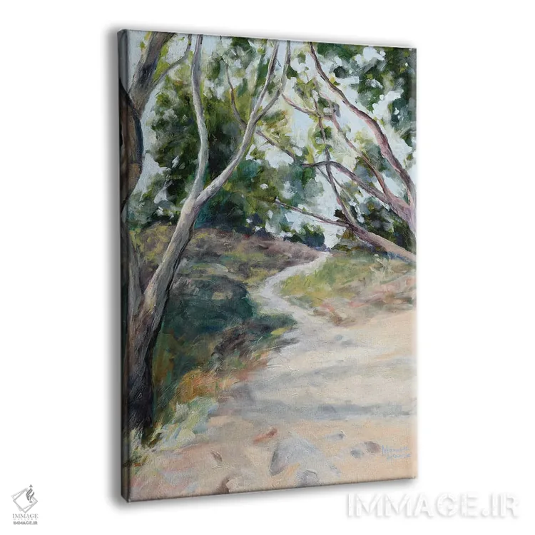 تابلو دکوراتیو مسیر ساحلی اثر مردیت هاوس - نمای پرسپکتیو محصول