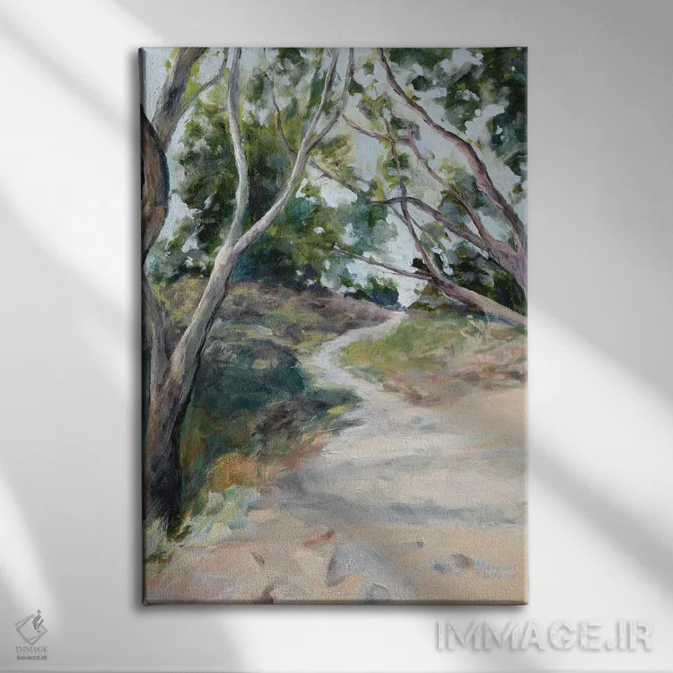 تابلو دکوراتیو مسیر ساحلی اثر مردیت هاوس - نمای روبهرو روی دیوار