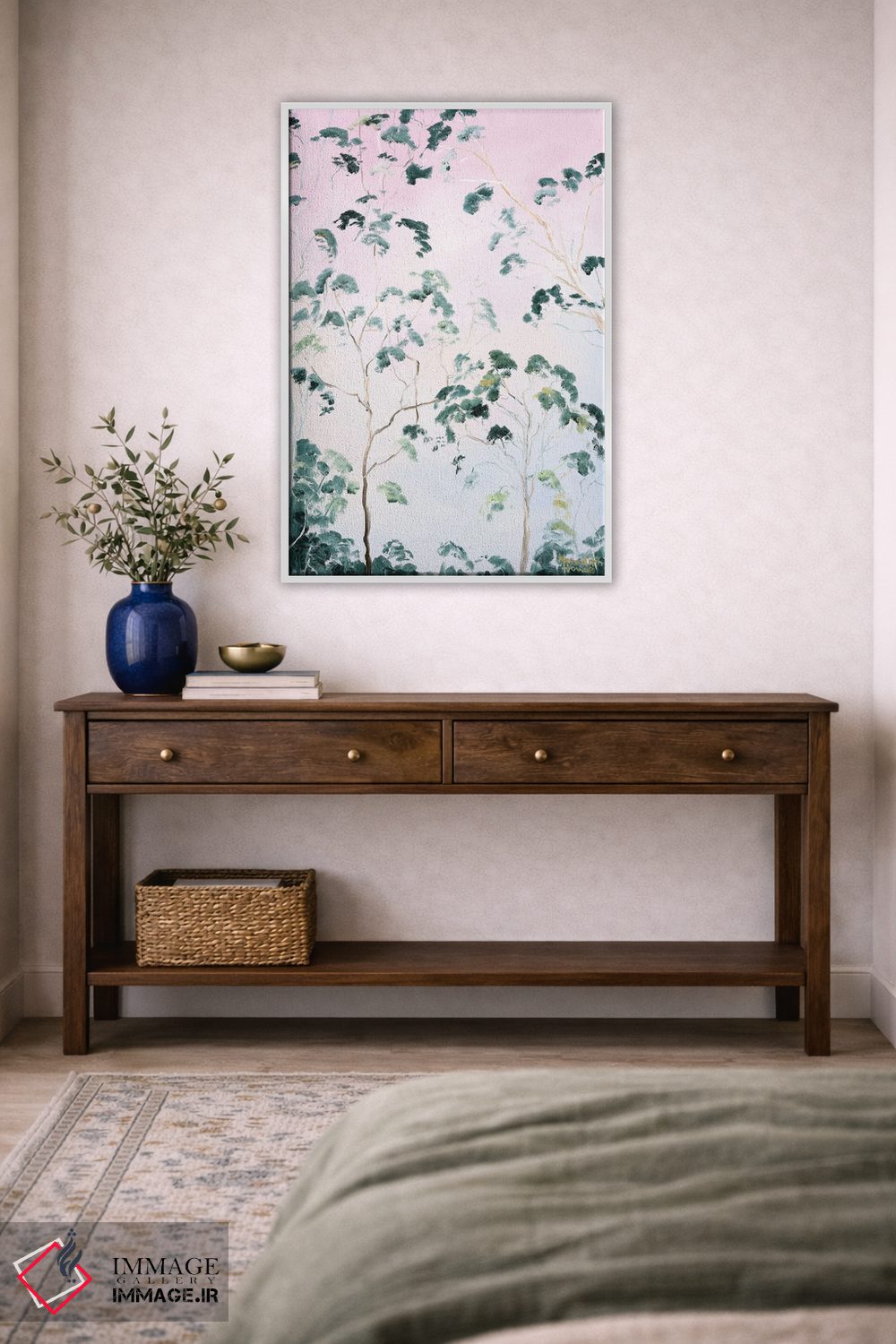 تابلو دکوراتیو درخشش آخرین پرتوهای روز اثر مردیت هاوس - D2W