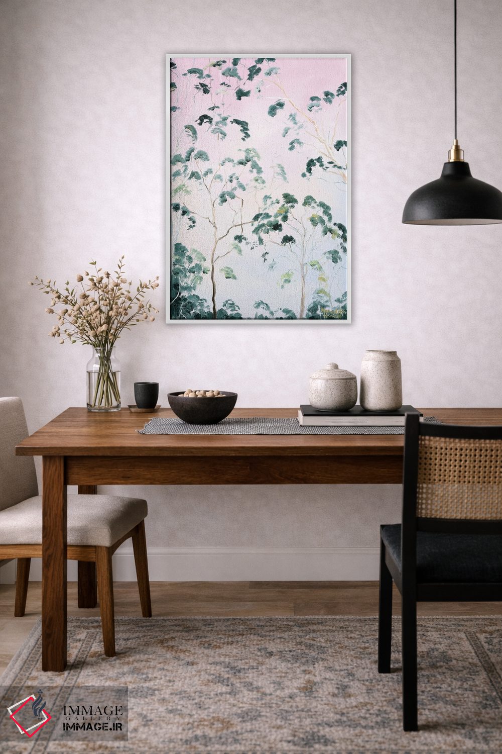 تابلو دکوراتیو درخشش آخرین پرتوهای روز اثر مردیت هاوس - D1W