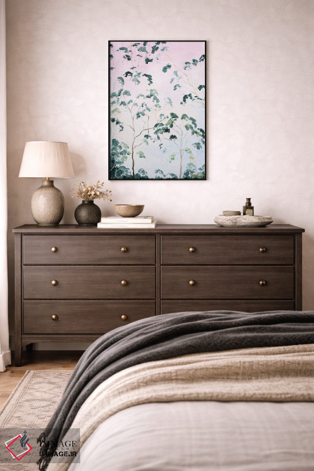 تابلو دکوراتیو درخشش آخرین پرتوهای روز اثر مردیت هاوس - D5B