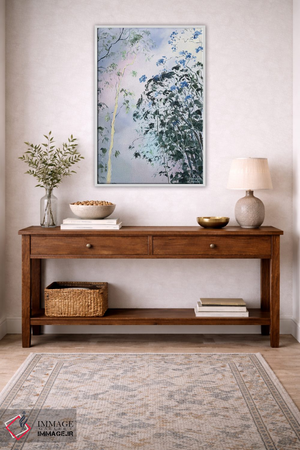 تابلو دکوراتیو درخشش درختان اشگروو اثر مردیت هاوس - D3W
