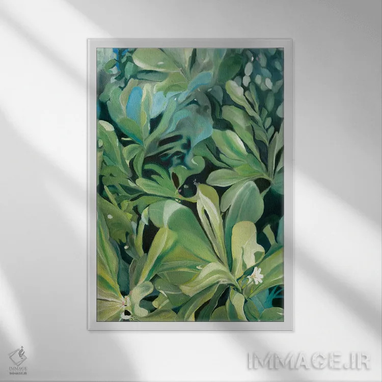 تابلو دکوراتیو افسانه ناوپاکا اثر مردیت هاوس - نمای قابدار سفید