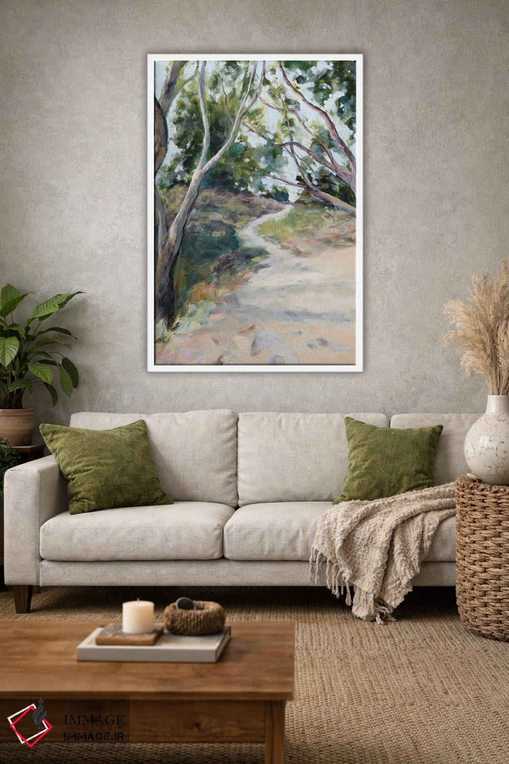 تابلو دکوراتیو مسیر ساحلی اثر مردیت هاوس - D1W