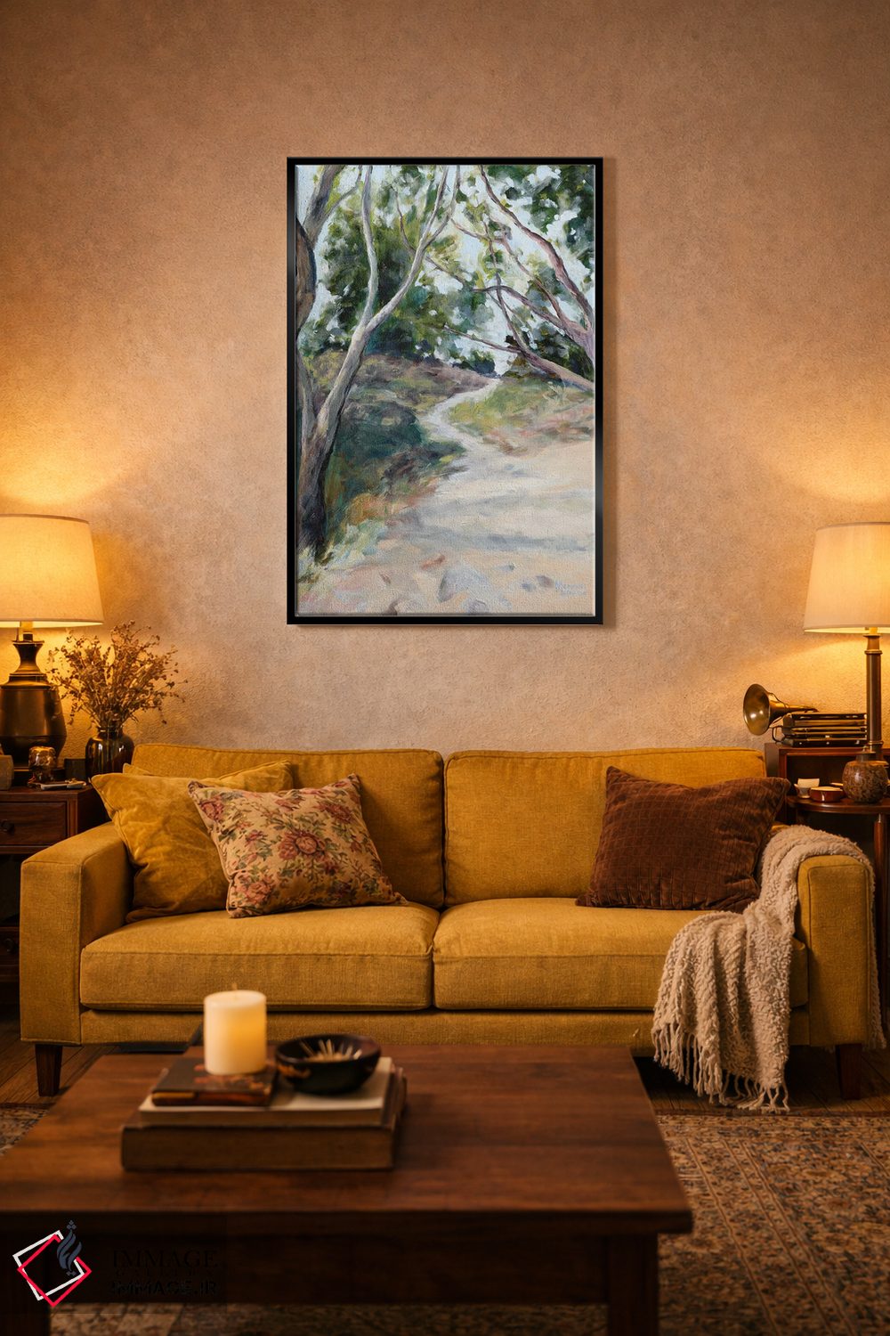 تابلو دکوراتیو مسیر ساحلی اثر مردیت هاوس - D5B