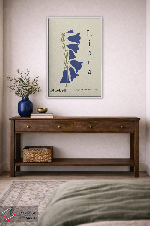 تابلو مینیمال "بلبل میزان" اثر استودیو هنری میهو - D3W