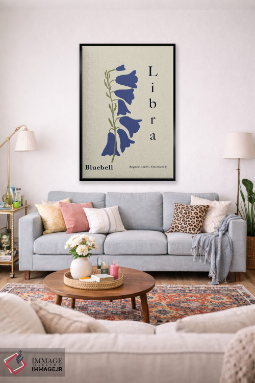 تابلو مینیمال "بلبل میزان" اثر استودیو هنری میهو - D1B