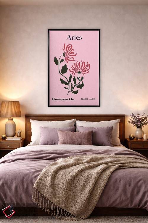 تابلو مینیمال "زنبق حمل" اثر استودیو هنری میهو - D3B