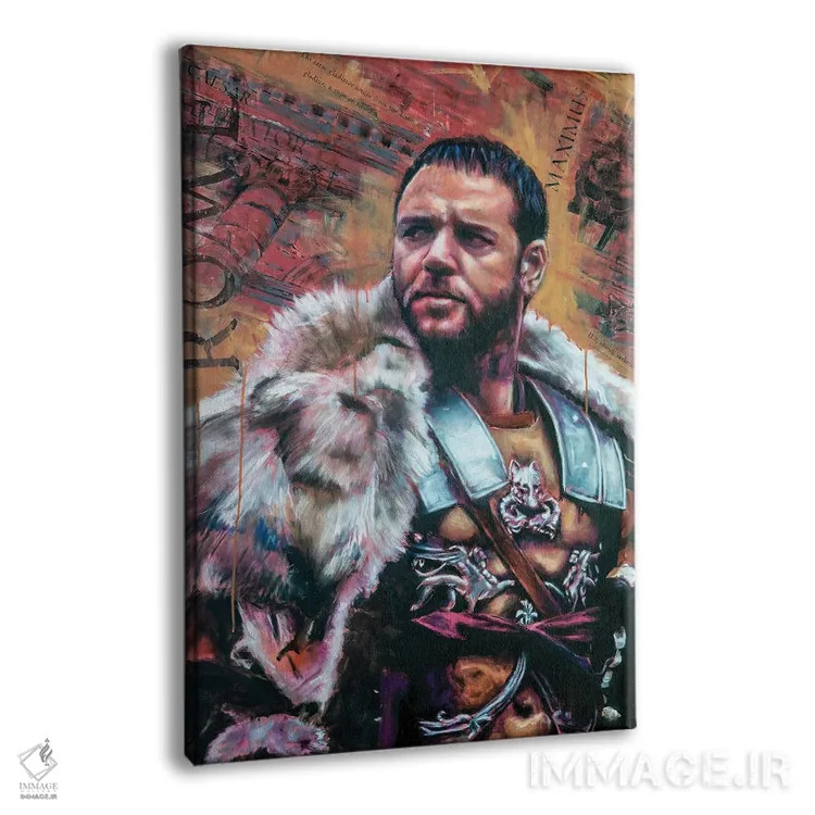 تابلو دکوراتیو "گلادیاتور" اثر مارک لمان - نمای پرسپکتیو محصول