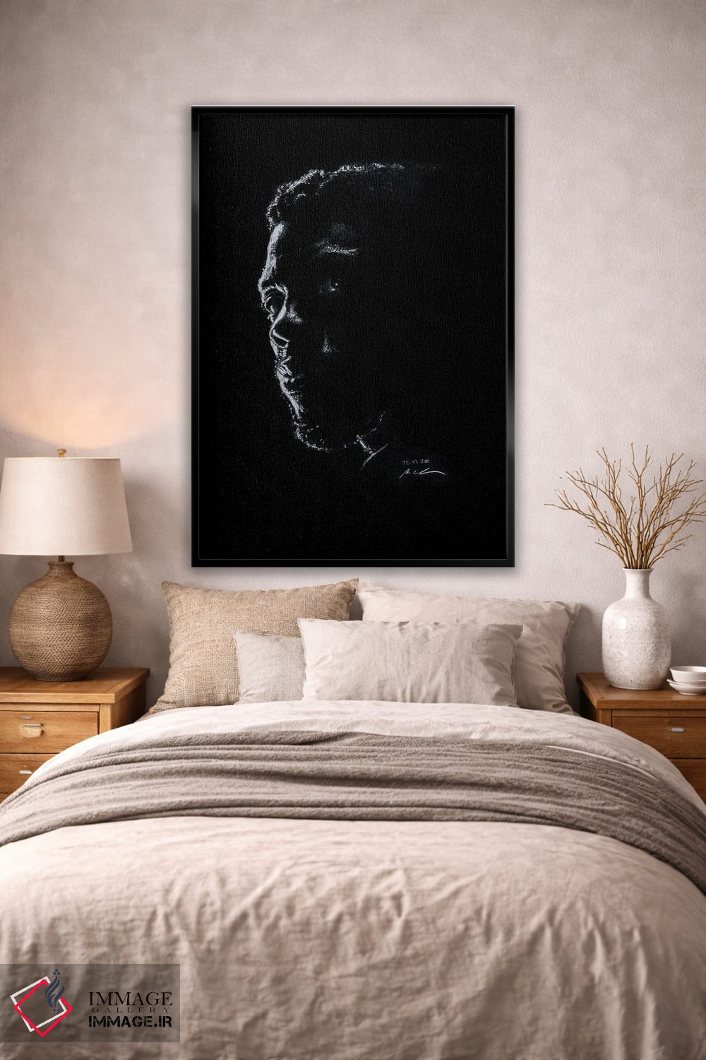 تابلو دکوراتیو "چدویک بوزمن" اثر مارک لمان - D2B