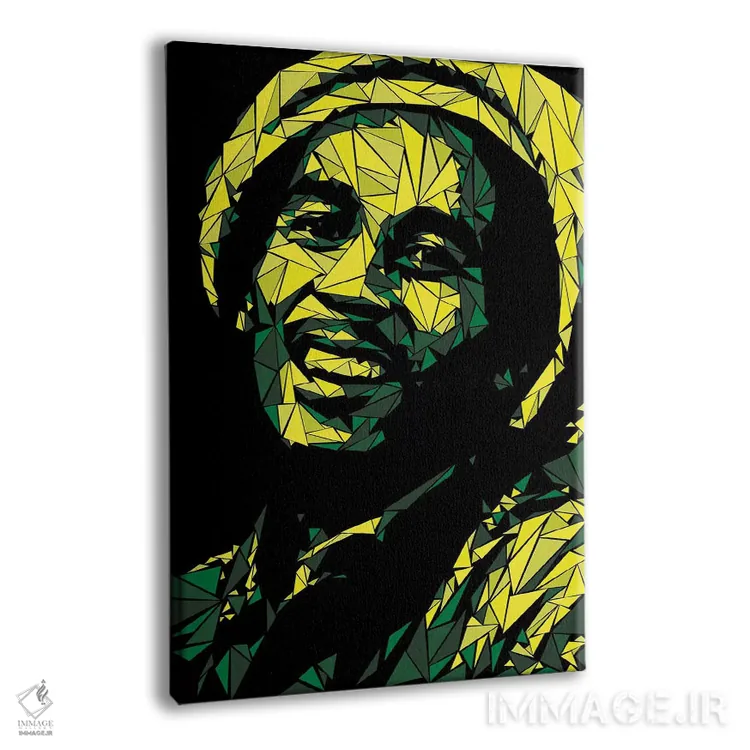 تابلو دکوراتیو "مارلی" اثر کریستین میلئو - نمای پرسپکتیو محصول