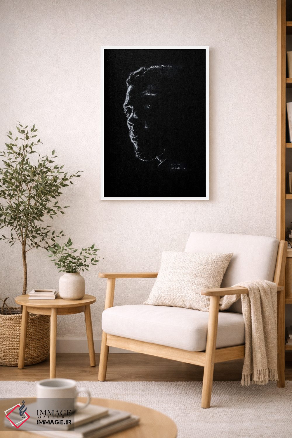 تابلو دکوراتیو "چدویک بوزمن" اثر مارک لمان - D5W