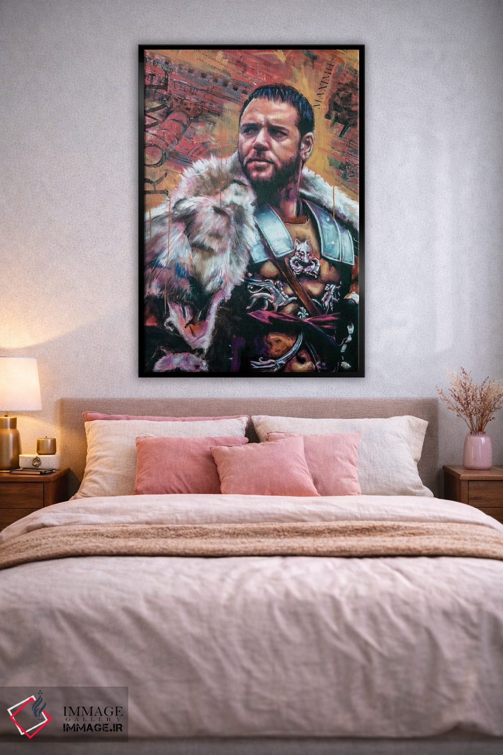 تابلو دکوراتیو "گلادیاتور" اثر مارک لمان - D2B