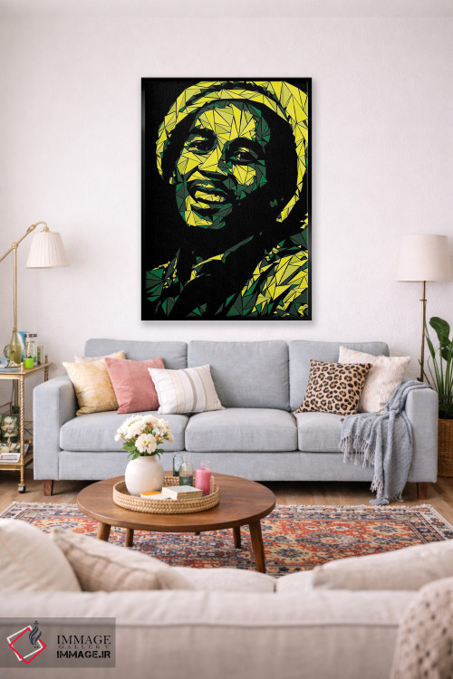 تابلو دکوراتیو "مارلی" اثر کریستین میلئو - D1B