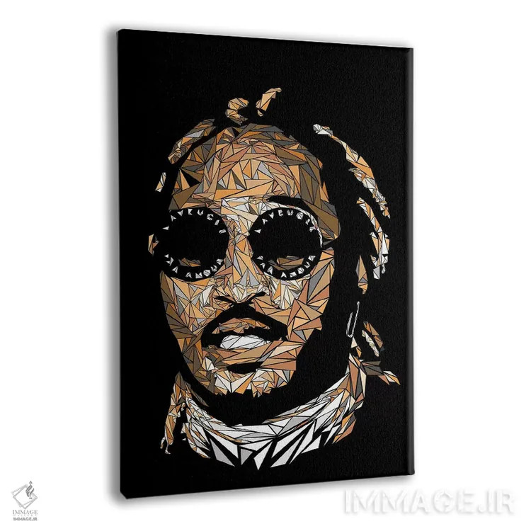 تابلو دکوراتیو آینده اثر کریستین میلئو - نمای پرسپکتیو محصول