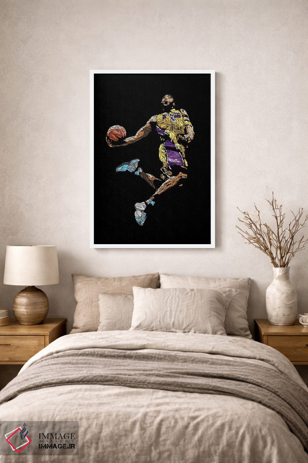 تابلو دکوراتیو کوبی اثر کریستین میلئو - D1W