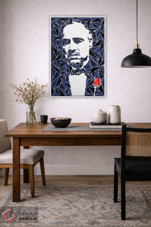 تابلو دکوراتیو "دان ویتو کورلئونه ۱" اثر کریستین میلئو - D4W