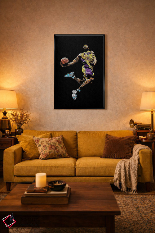 تابلو دکوراتیو کوبی اثر کریستین میلئو - D3B