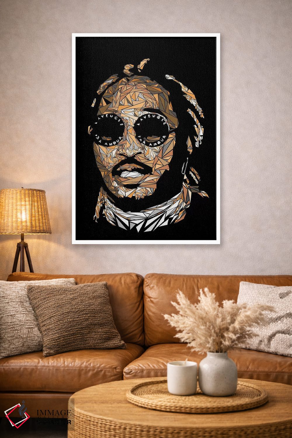 تابلو دکوراتیو آینده اثر کریستین میلئو - D3W