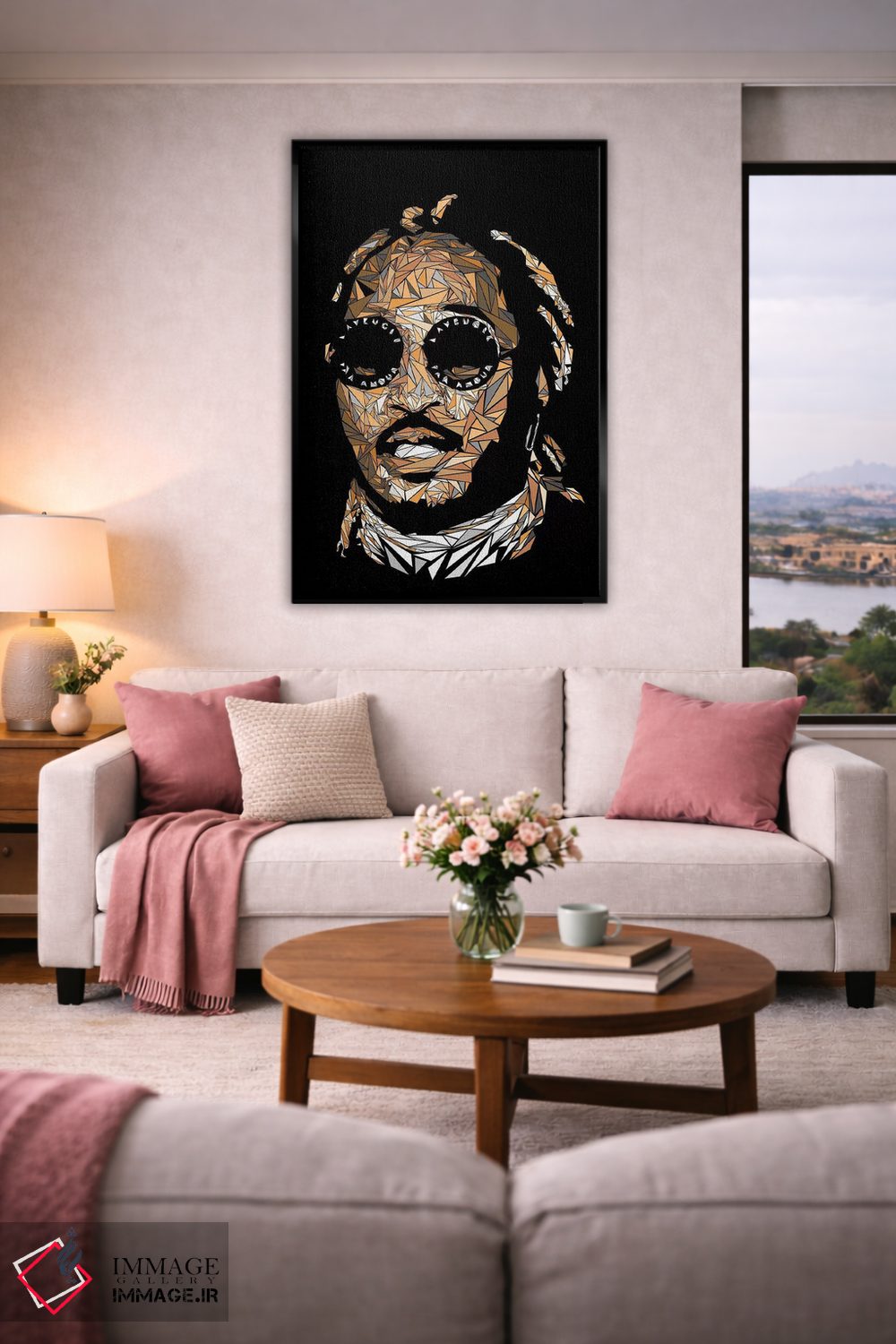 تابلو دکوراتیو آینده اثر کریستین میلئو - D5B