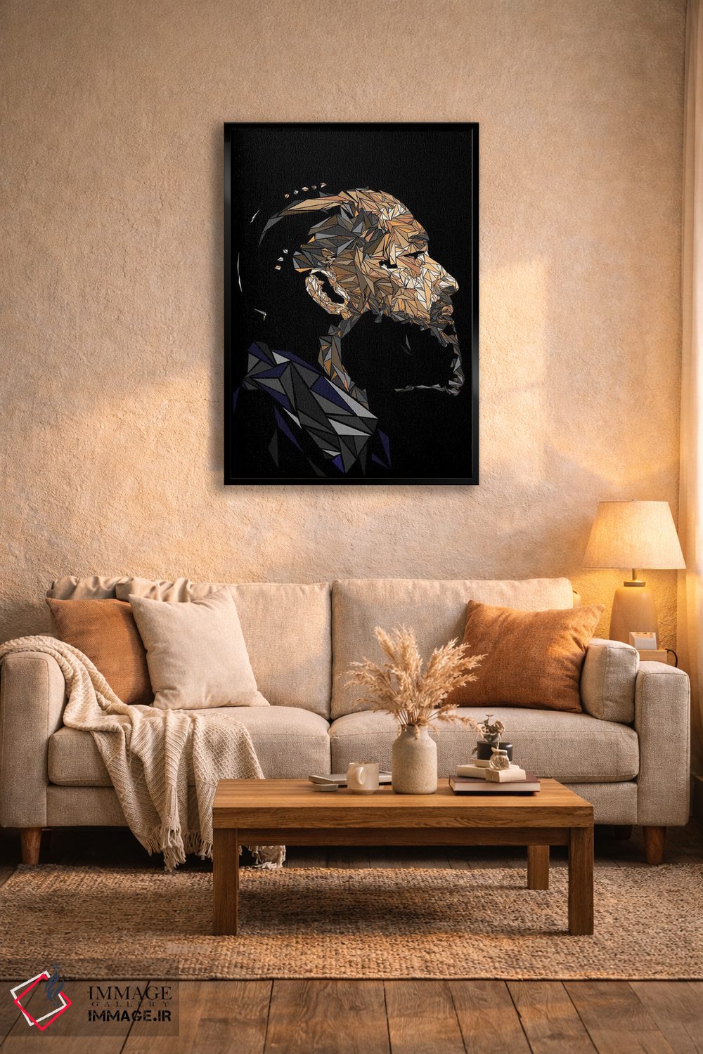 تابلو دکوراتیو "نیپسی هاسل" اثر کریستین میلئو - D4B