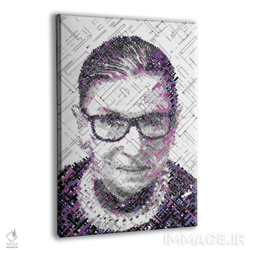 تابلو دکوراتیو آر.بی.جی اثر کریستین میلئو - نمای پرسپکتیو محصول