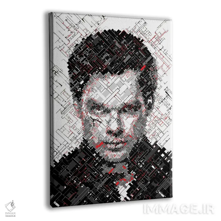 تابلو دکوراتیو دکستر اثر کریستین میلئو - نمای پرسپکتیو محصول