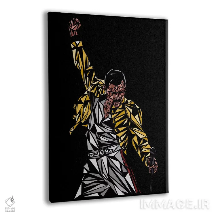 تابلو دکوراتیو فردی مرکوری اثر کریستین میلئو - نمای پرسپکتیو محصول