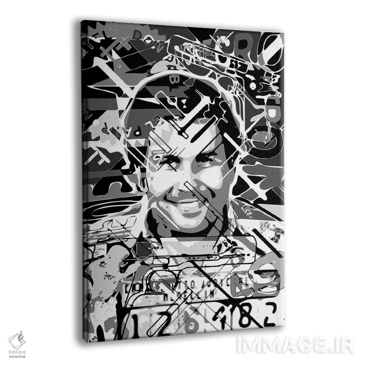 تابلو دکوراتیو دون پابلو اثر کریستین میلئو - نمای پرسپکتیو محصول