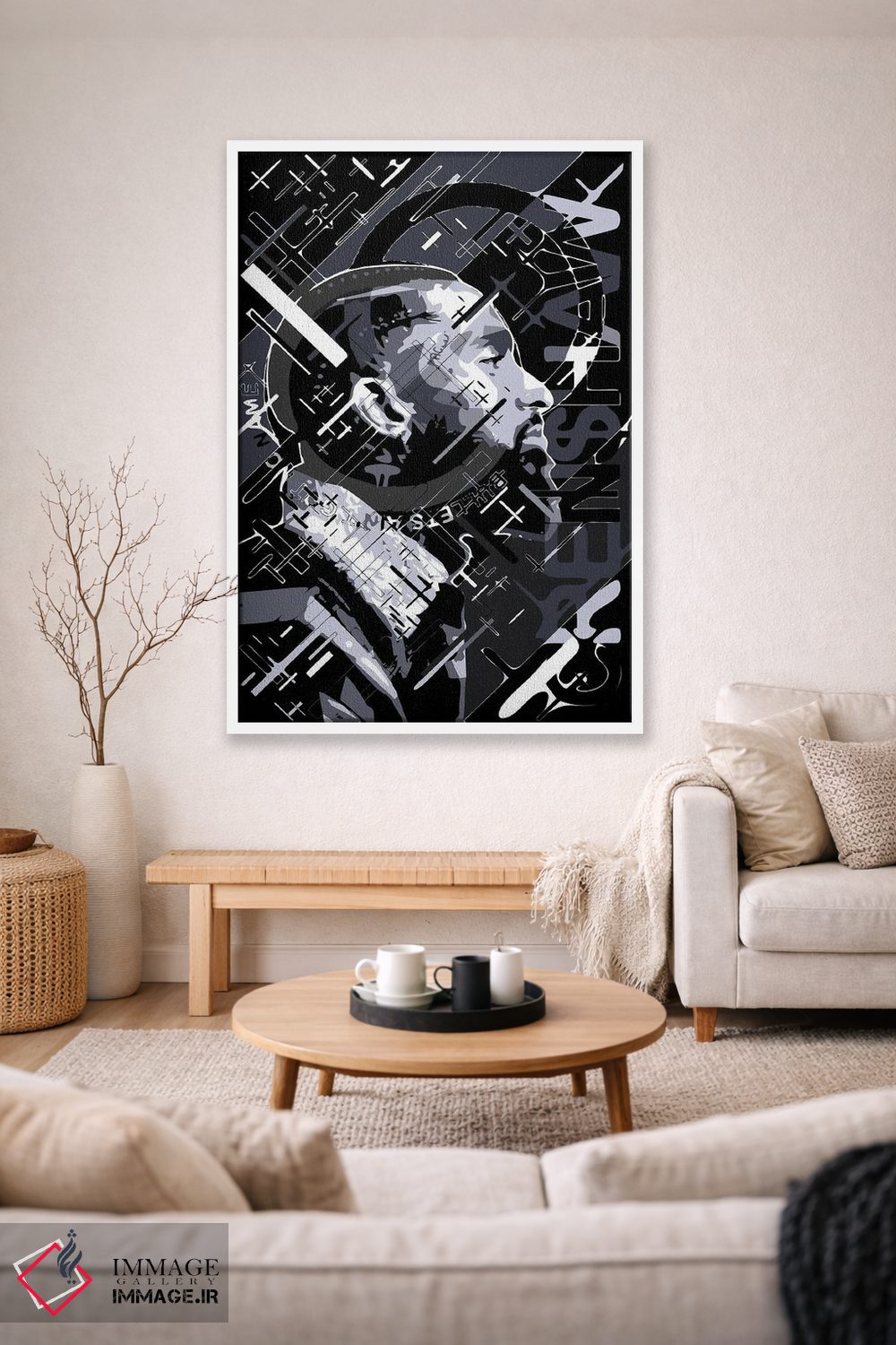 تابلو دکوراتیو نیپسی ۸۵ اثر کریستین میلئو - D1W