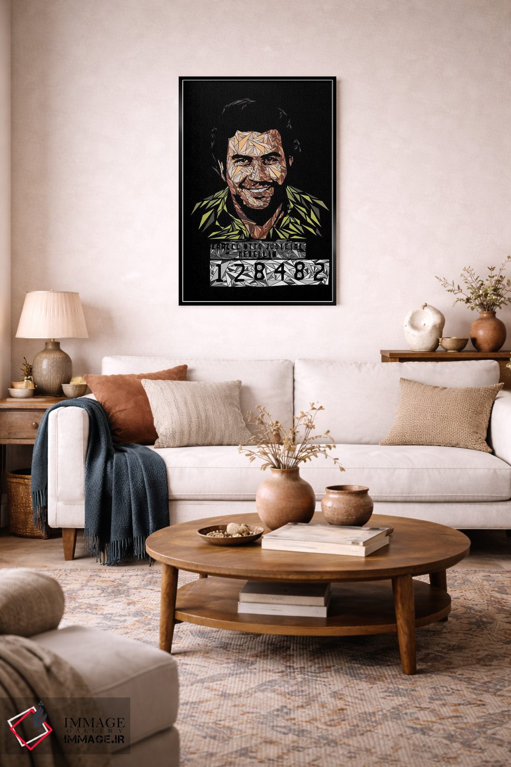 تابلو دکوراتیو پابلو اثر کریستین میلئو - D3B