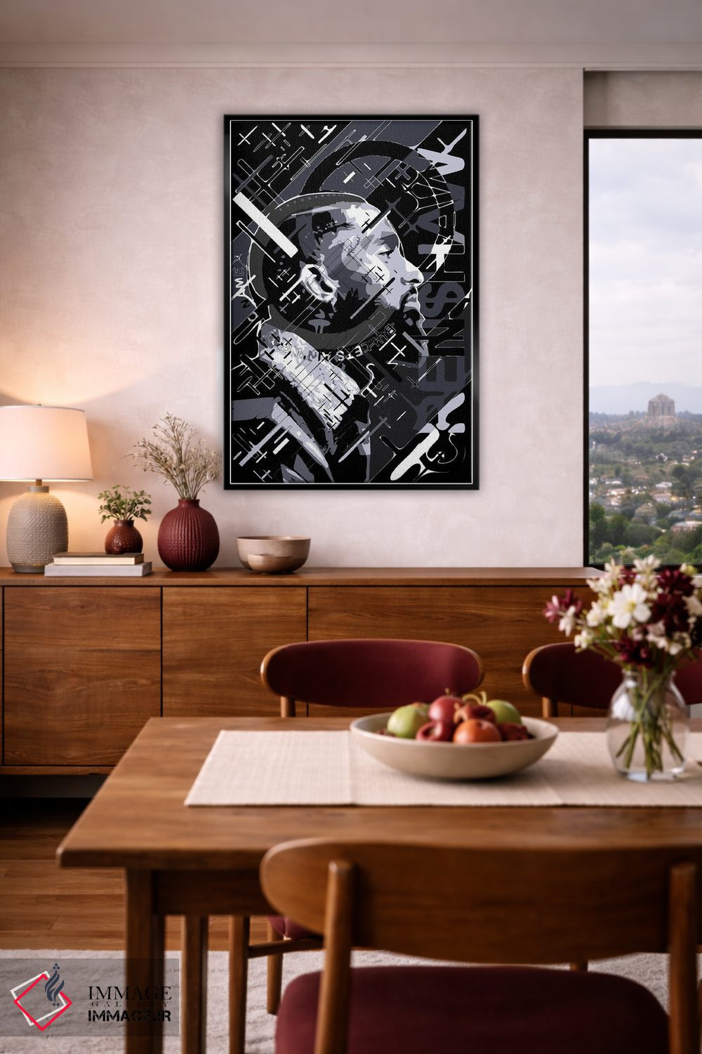 تابلو دکوراتیو نیپسی ۸۵ اثر کریستین میلئو - D5B