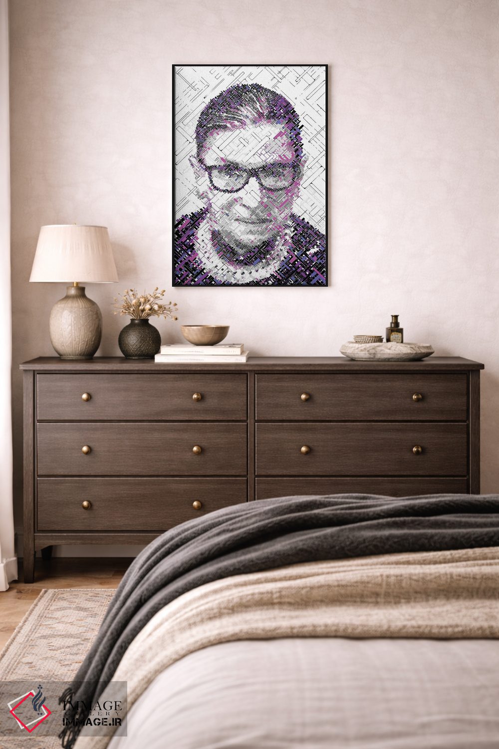 تابلو دکوراتیو آر.بی.جی اثر کریستین میلئو - D3B