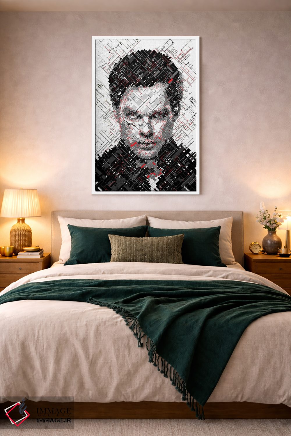 تابلو دکوراتیو دکستر اثر کریستین میلئو - D2W