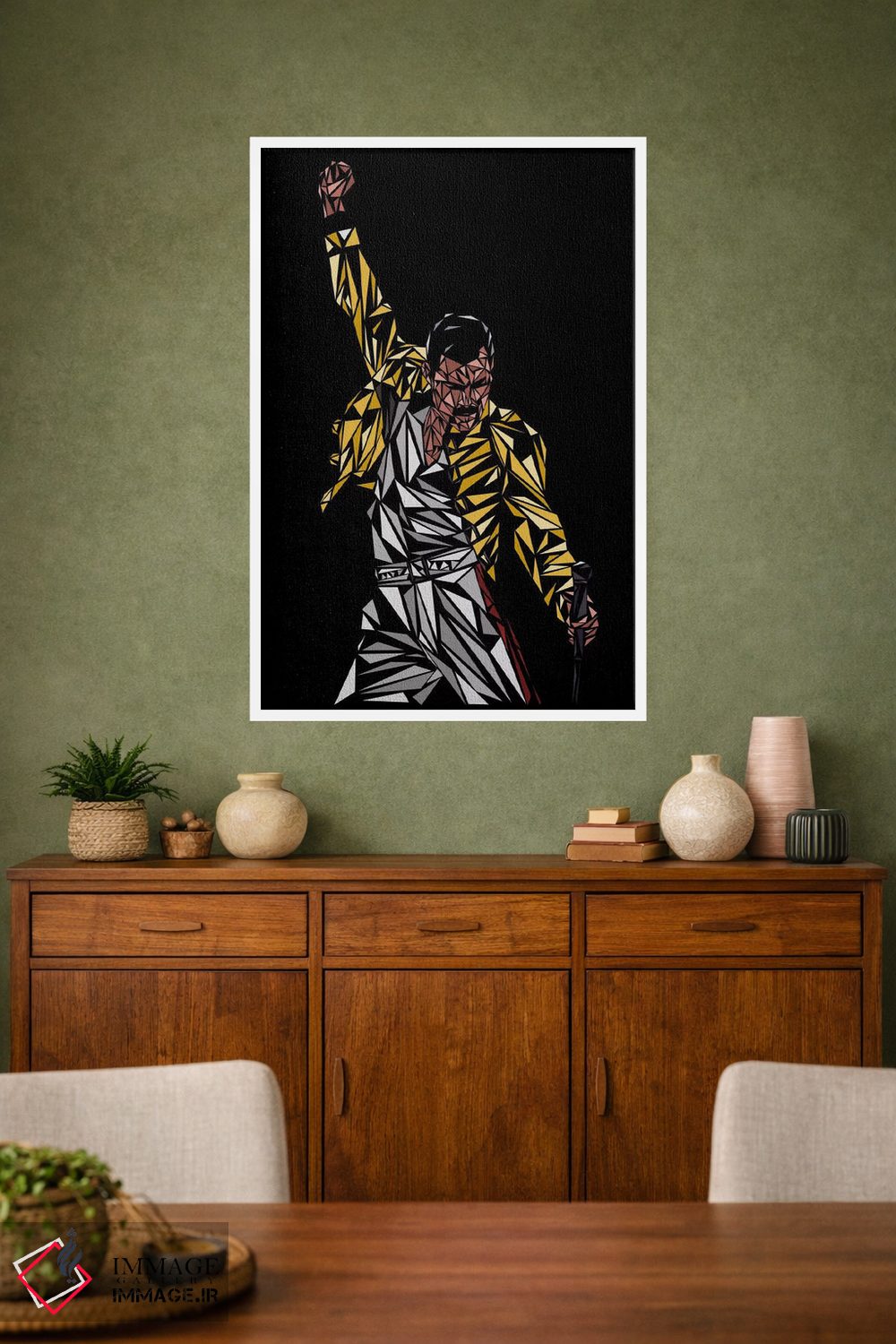 تابلو دکوراتیو فردی مرکوری اثر کریستین میلئو - D1W