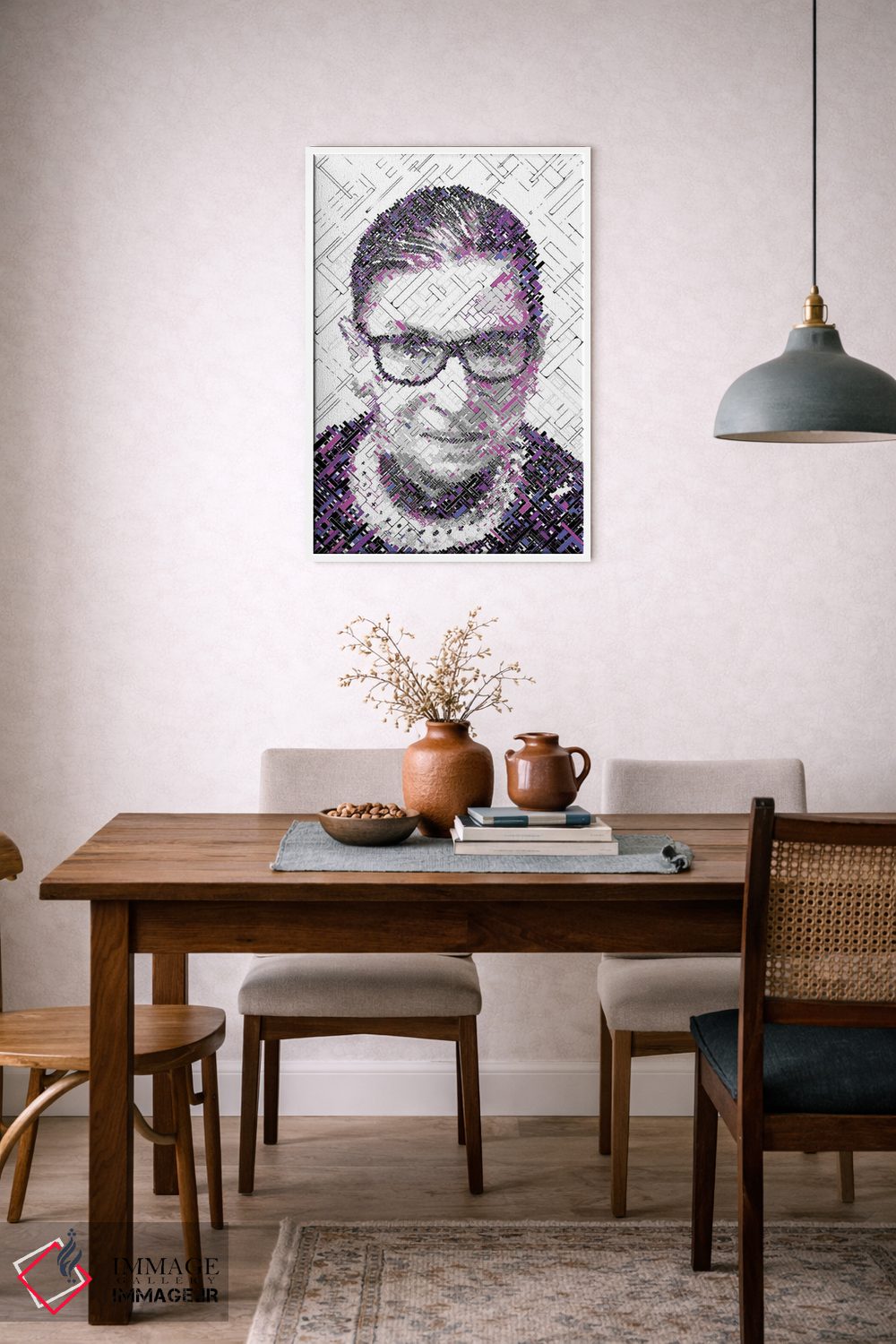 تابلو دکوراتیو آر.بی.جی اثر کریستین میلئو - D6W