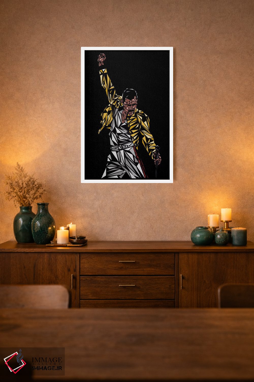 تابلو دکوراتیو فردی مرکوری اثر کریستین میلئو - D2W