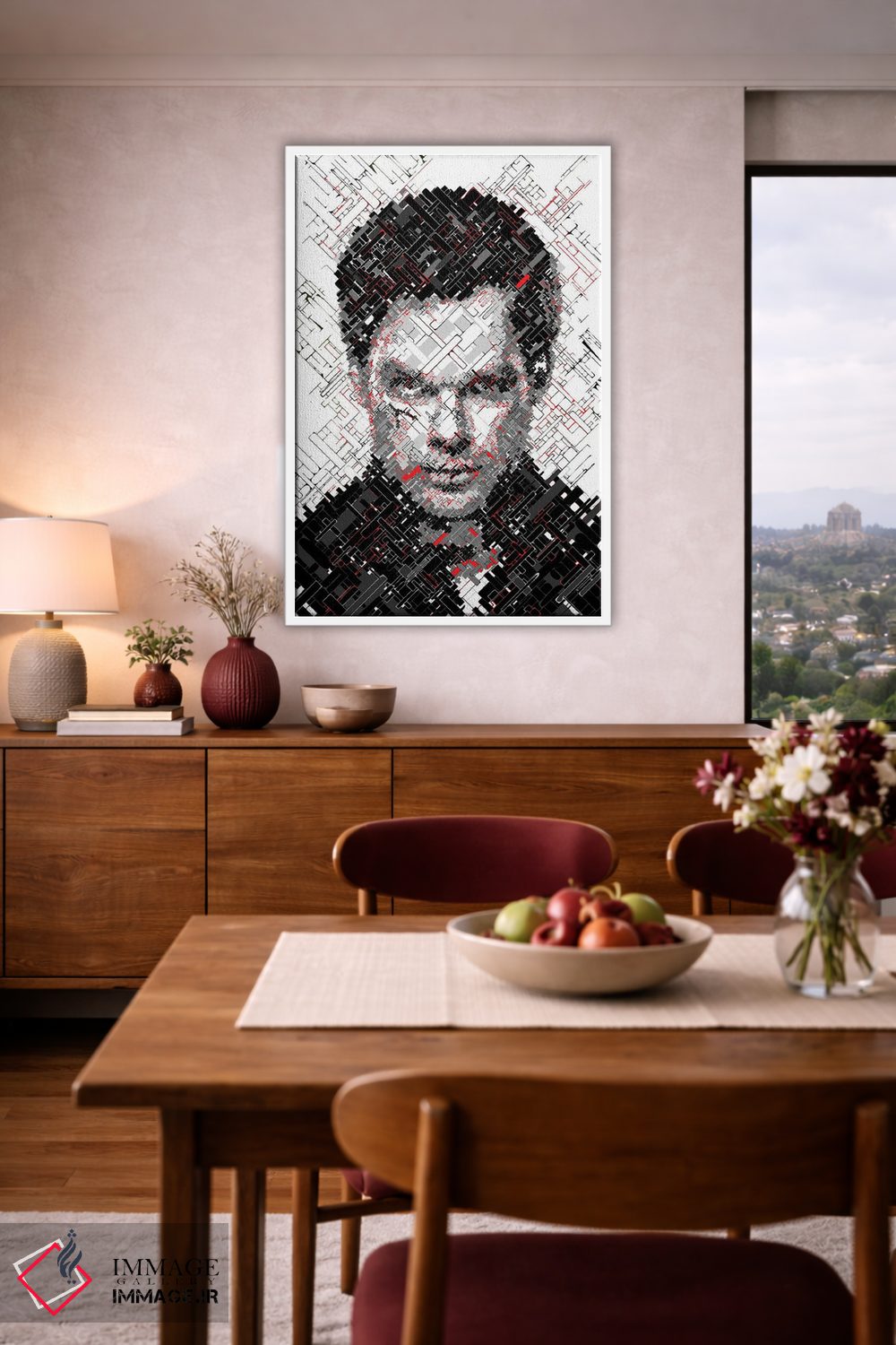 تابلو دکوراتیو دکستر اثر کریستین میلئو - D4W