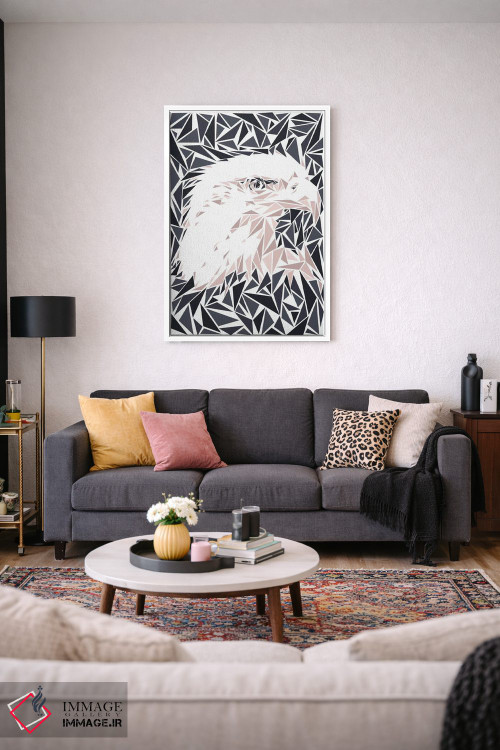 تابلو دکوراتیو عقاب اثر کریستین میلئو - D3W