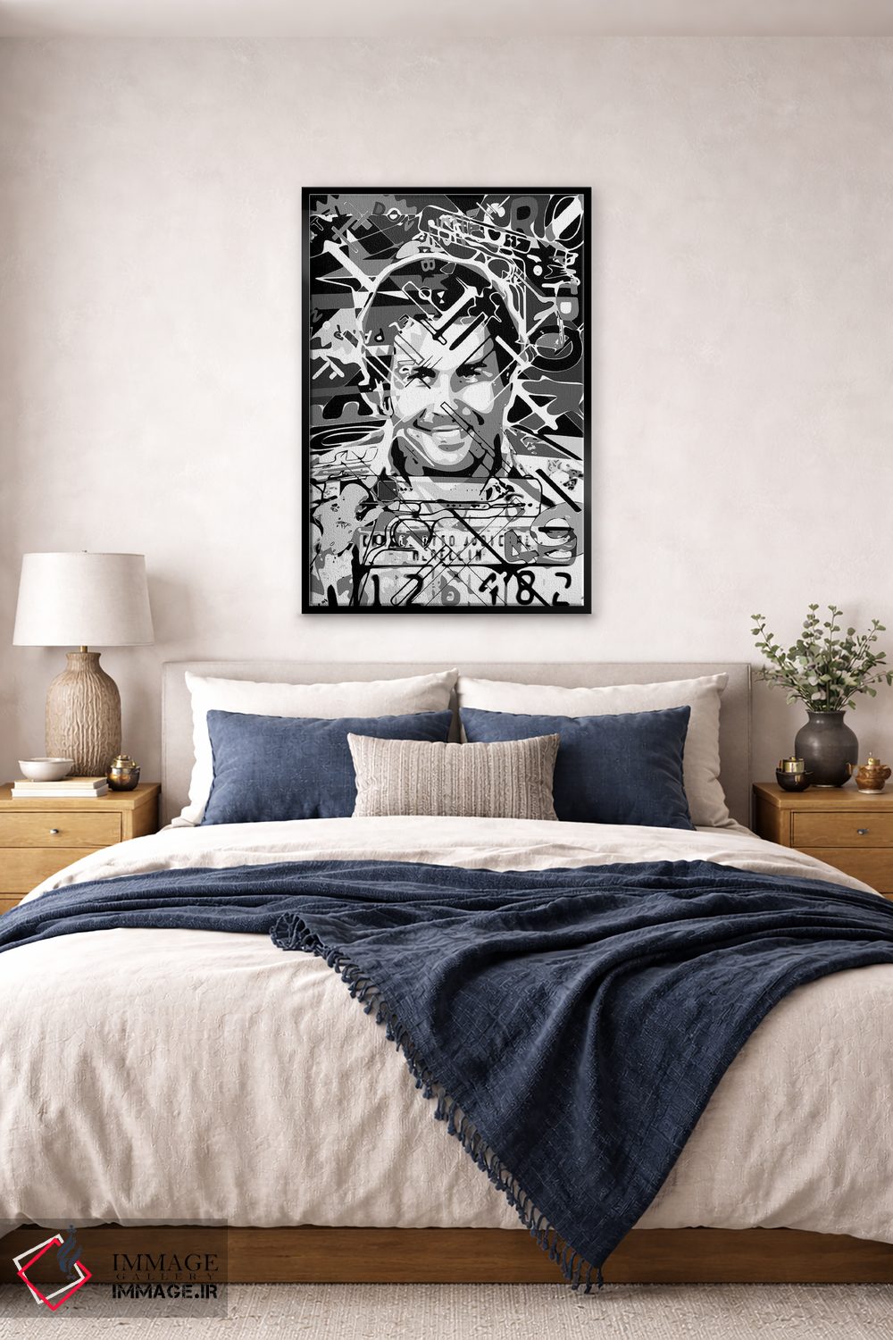 تابلو دکوراتیو دون پابلو اثر کریستین میلئو - D6B