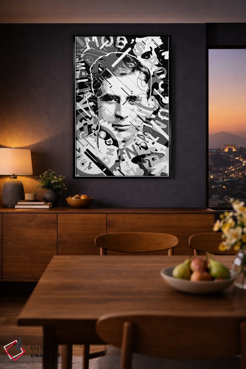 تابلو دکوراتیو مایر لانسکی اثر کریستین میلئو - D3B