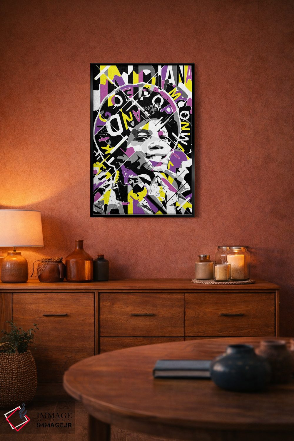 تابلو دکوراتیو مایکل کید اثر کریستین میلئو - D4B