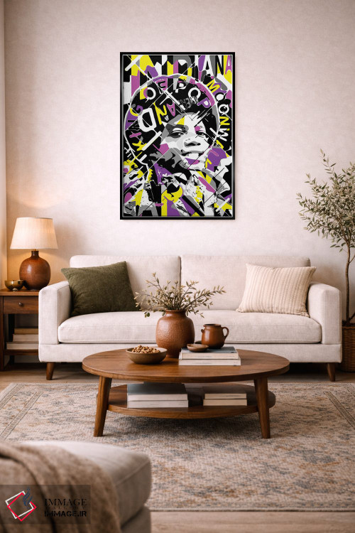 تابلو دکوراتیو مایکل کید اثر کریستین میلئو - D3B