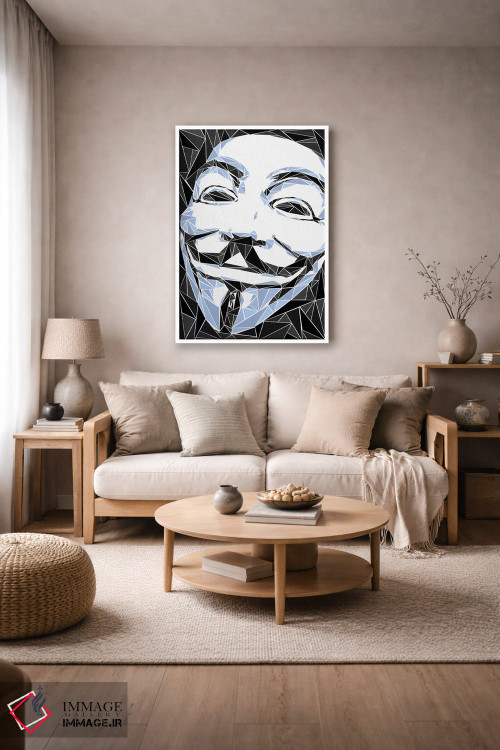تابلو دکوراتیو گای فوکس ۱ اثر کریستین میلئو - D2W